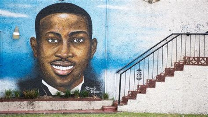 A Mural For Ahmaud In Texas