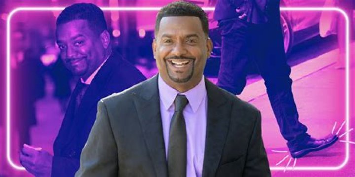 Alfonso Ribeiro puts his foot on a box