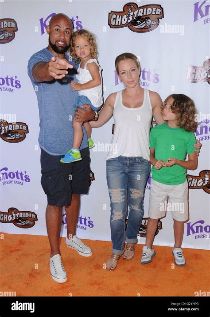 Alijah Baskett and Kendra Wilkinson Celebrities attend Harlem Globetrotters game, Los Angeles, USA - 16 Feb 2020