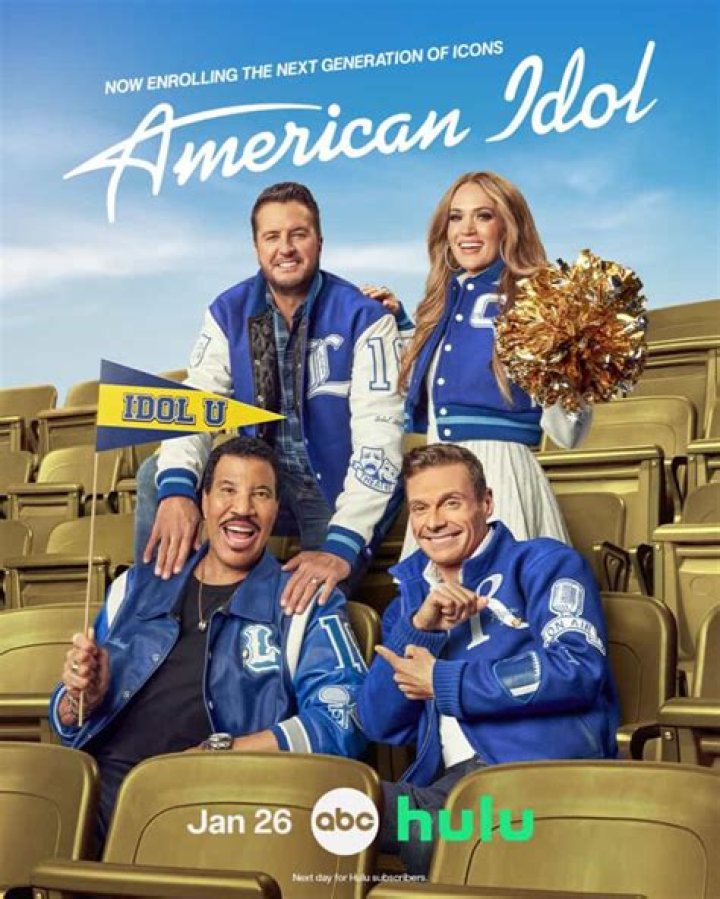 AMERICAN IDOL - ABC's "American Idol" host Ryan Seacrest with judges Lionel Richie, Katy Perry and Luke Bryan, and in-house mentor Bobby Bones. (ABC/Eric McCandless)