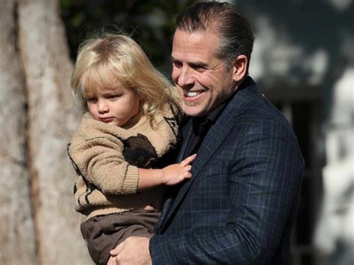 Beau Biden with his dad Joe