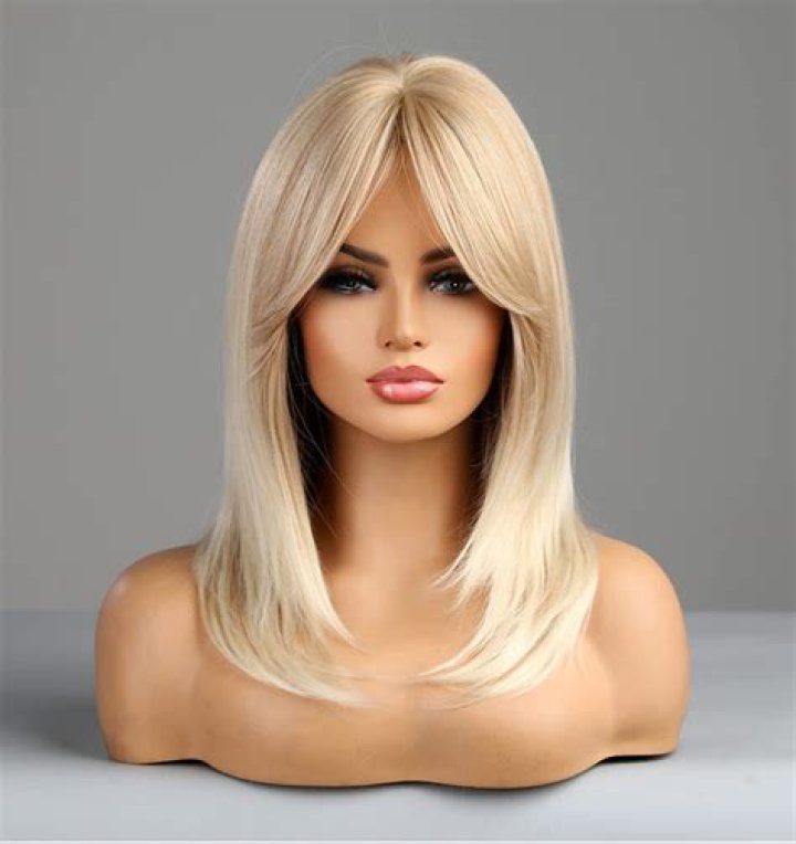 blonde wig