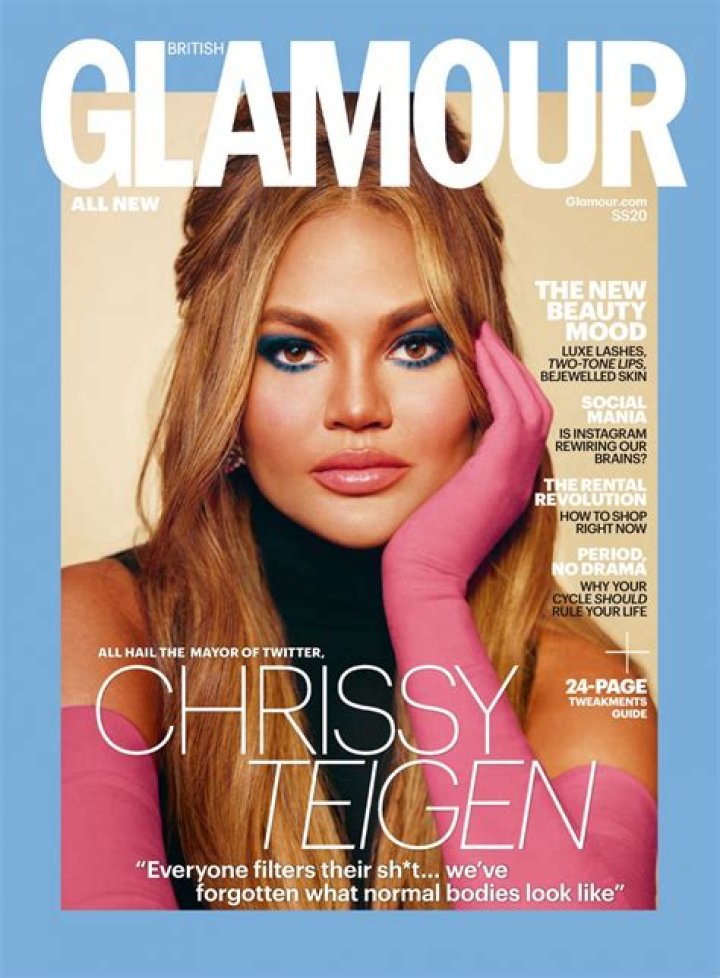 Chrissy Teigen Glamour's 28th Annual Women of the Year Awards, Arrivals, New York, USA - 12 Nov 2018