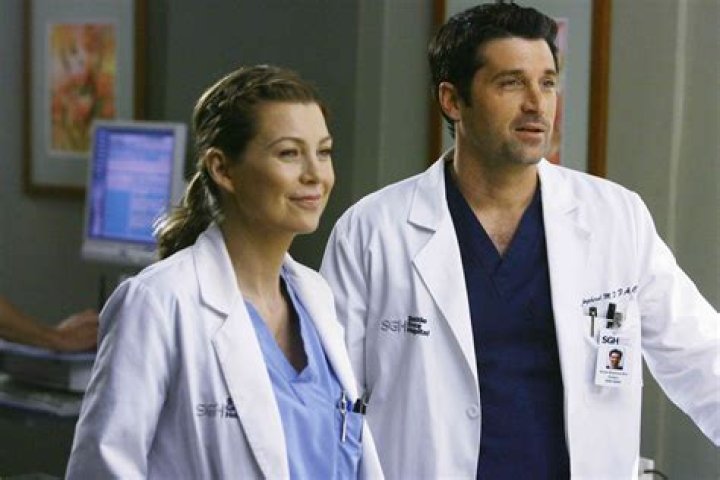 Derek Shepherd & Meredith Grey Look Serious