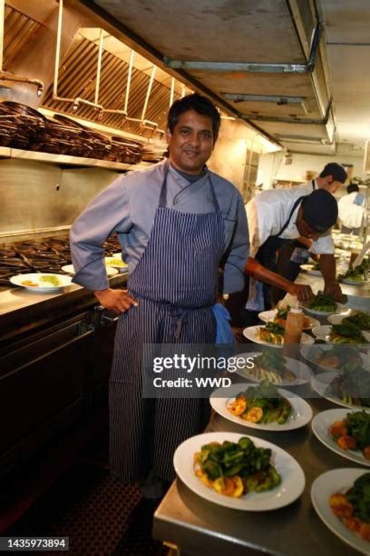 Floyd Cardoz attends a dinner for Maiyet ar Fred's in Barneys New York. The evening was hosted by Christina Ricci and Barneys New York. Christina Ricci and Barneys New York Maiyet Dinner, New York