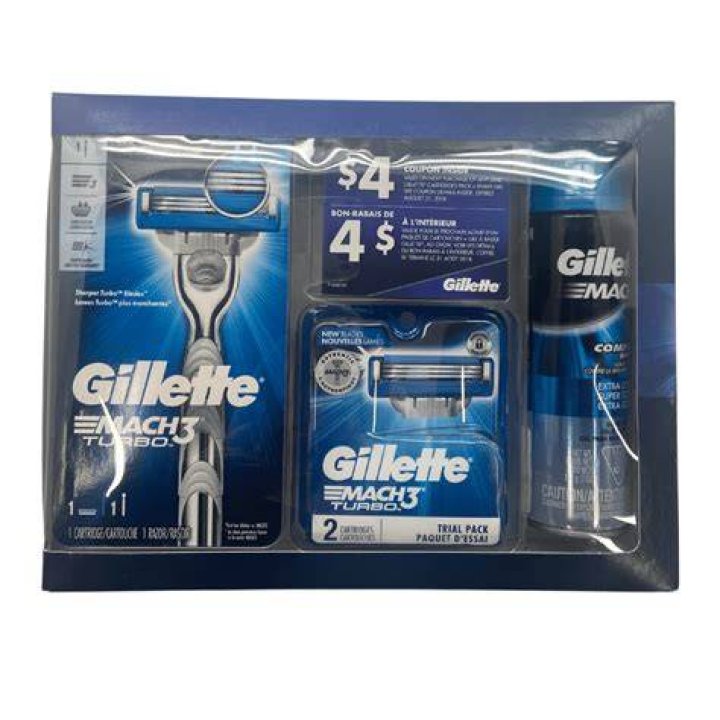 Gillette MACH3 Turbo gift set