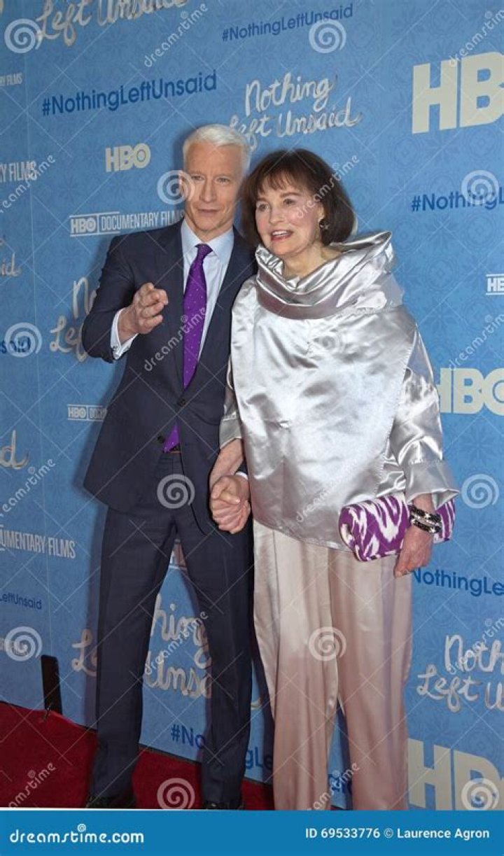 Gloria Vanderbilt & Anderson Cooper