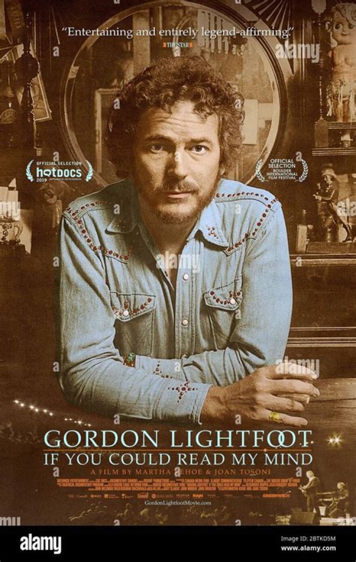 GORDON LIGHTFOOT: IF YOU COULD READ MY MIND, center: Gordon Lightfoot, circa 1960s, 2019. &copy; Greenwich Entertainment / Courtesy Everett Collection