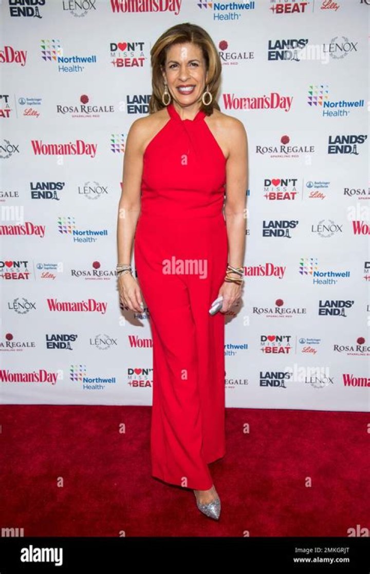 Hoda Kotb attends the 16th annual Woman's Day Red Dress Awards, in support of women's heart health, at Jazz at Lincoln Center, in New York 2019 Woman's Day Red Dress Awards, New York, USA - 12 Feb 2019