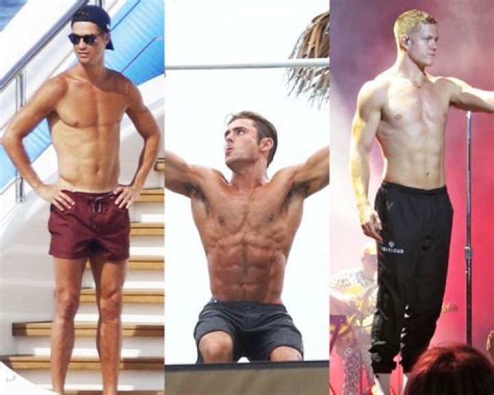 Hunks With Washboard Abs