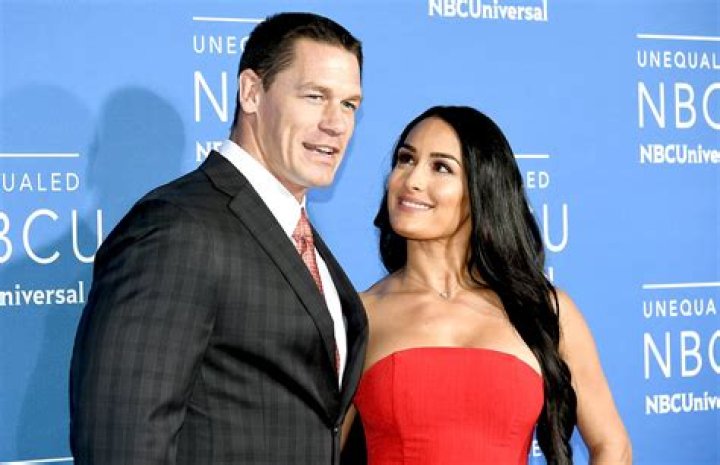 John Cena and Nikki Bella MTV Movie & TV Awards, Press Room, Los Angeles, USA - 07 May 2017