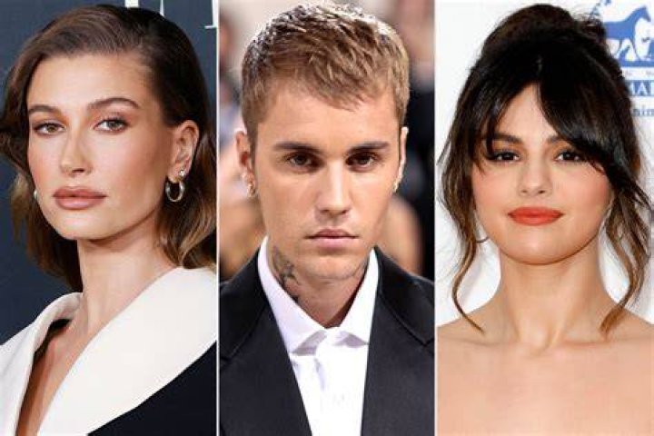 Justin Bieber, Hailey Baldwin, Selena Gomez