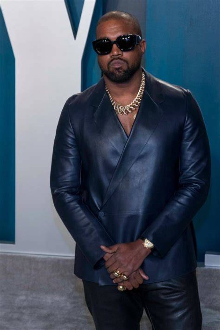 Kanye West at the Vanity Fair Oscar Party