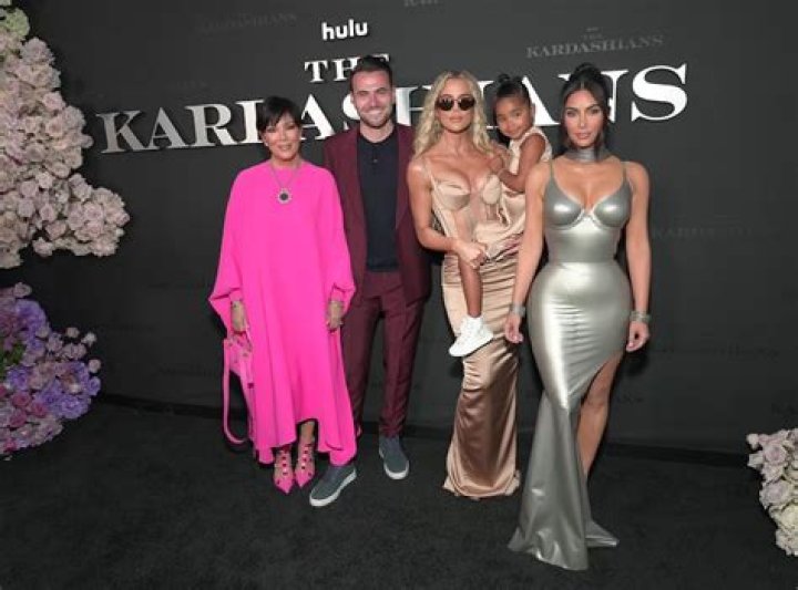 Kris Jenner, Ben Winston, Khloe Kardashian, True Thompson, Kim Kardashian'The Kardashians' TV Show premiere, Los Angeles, Califrnia, USA - 07 Apr 2022