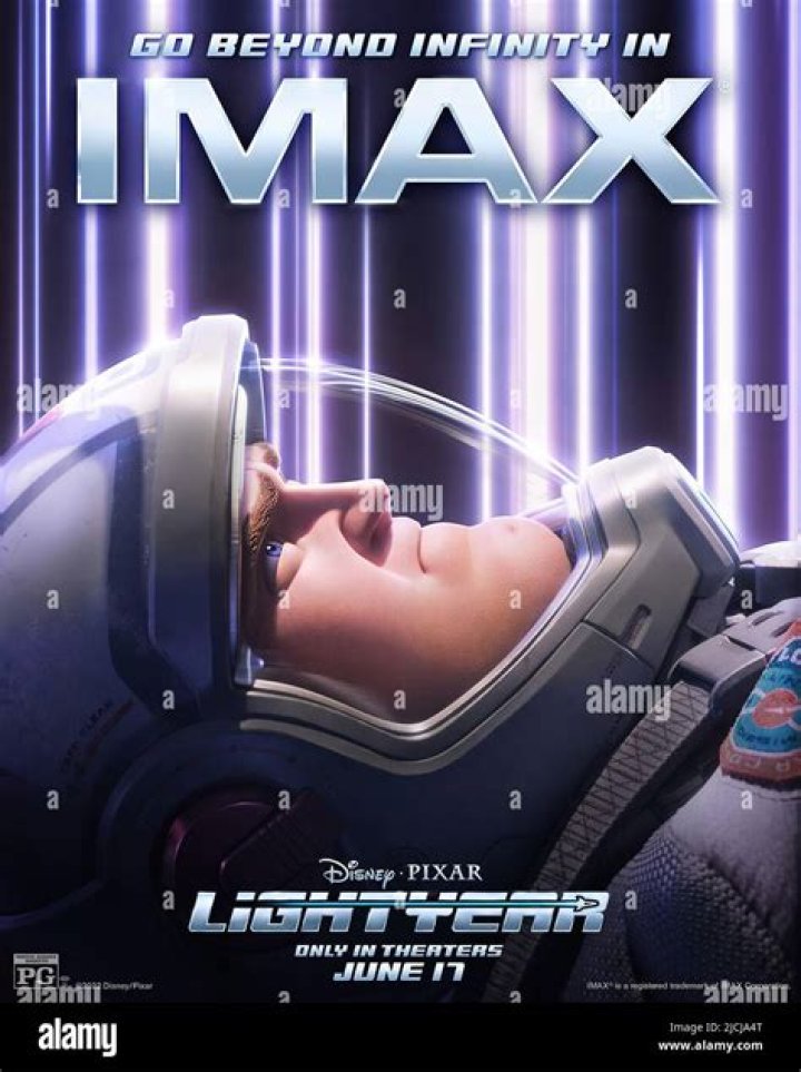 LIGHTYEAR, US IMAX poster, Buzz Lightyear (voice: Chris Evans), 2022. &copy; Walt Disney Studios Motion Pictures / Courtesy Everett Collection