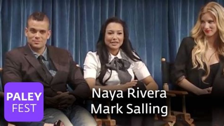 Mark Salling with Naya Rivera