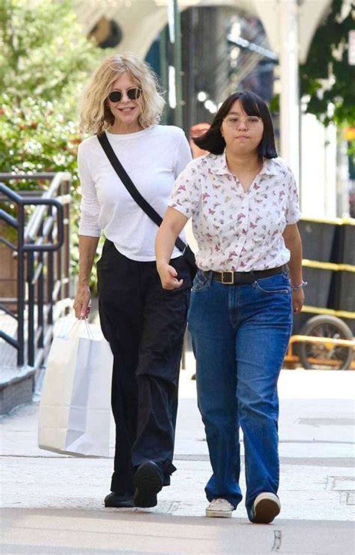 Meg Ryan and her daughter Daisy True Ryan Schiaparelli show, Arrivals, Fall Winter 2019, Haute Couture Fashion Week, Paris, France - 01 Jul 2019