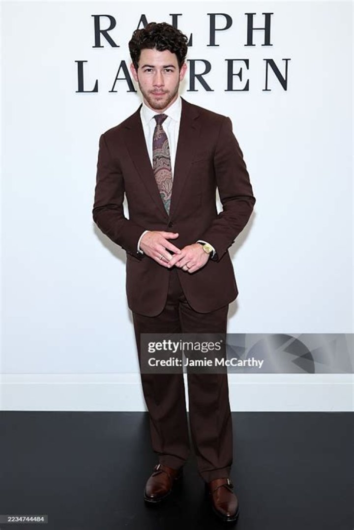 Nick Jonas Ralph Lauren show, Arrivals, Spring Summer 2019, New York Fashion Week, USA - 07 Sep 2018