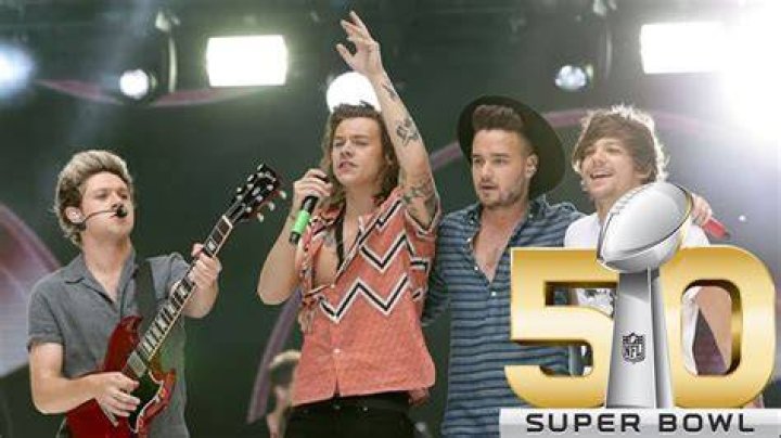 One Direction Super Bowl Halftime