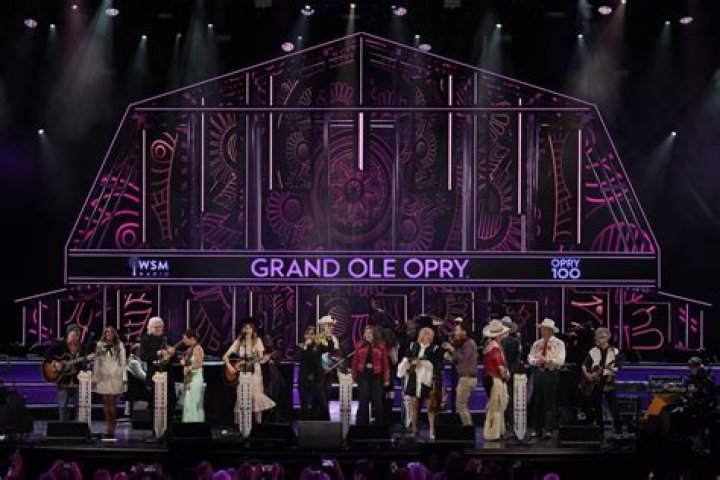 Performing At The Grande Ole Opry