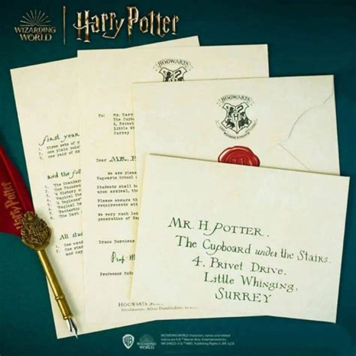 Personalized Hogwarts Acceptance Letter From MinaLima, &pound;1,495