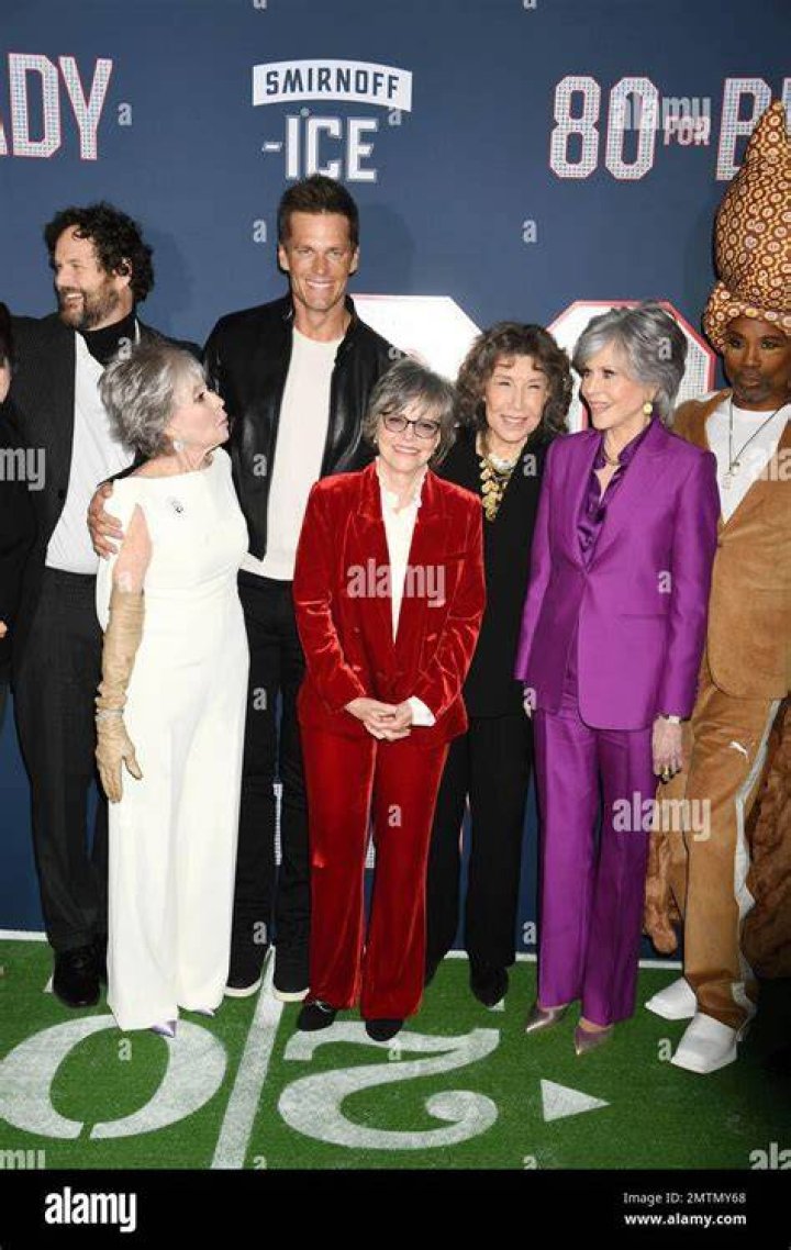 Rita Moreno, Tom Brady, Sally Field, Lily Tomlin and Jane Fonda '80 For Brady' film premiere, Los Angeles, California, USA - 31 Jan 2023